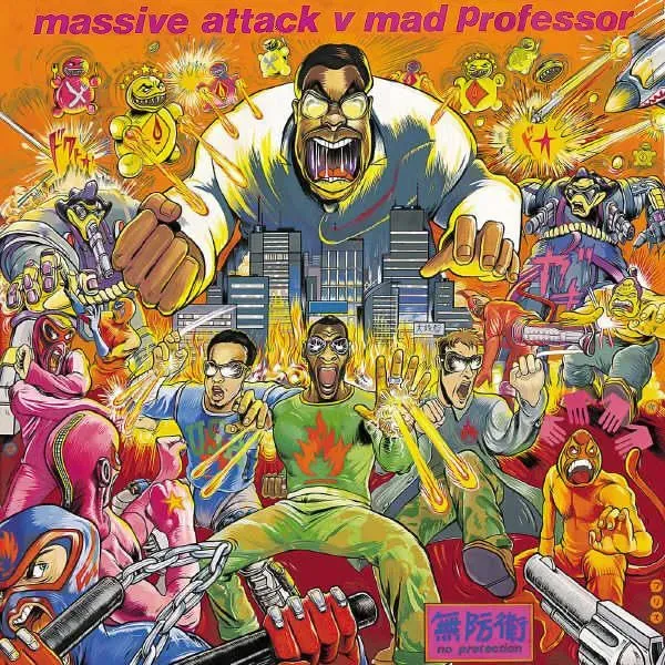 Massive Attack No Protection CD usato VG+ trip hop dub