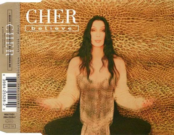 Cher Believe CD singolo CD1 usato euro house