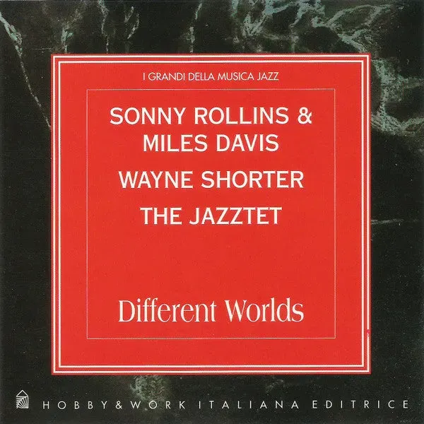 Sonny Rollins Miles Davis Different Worlds CD compilation