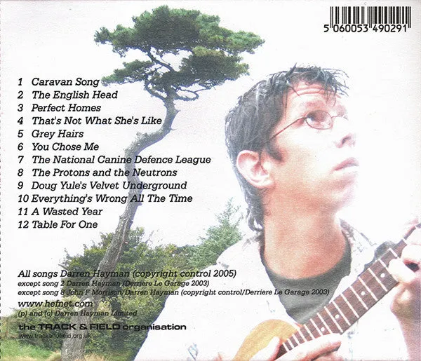 Darren Hayman Table For One CD album usato VG+