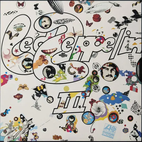 Led Zeppelin III vinile LP 180g rimasterizzato gatefold