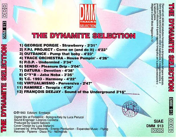 Various The Dynamite Selection CD compilation mix 1993