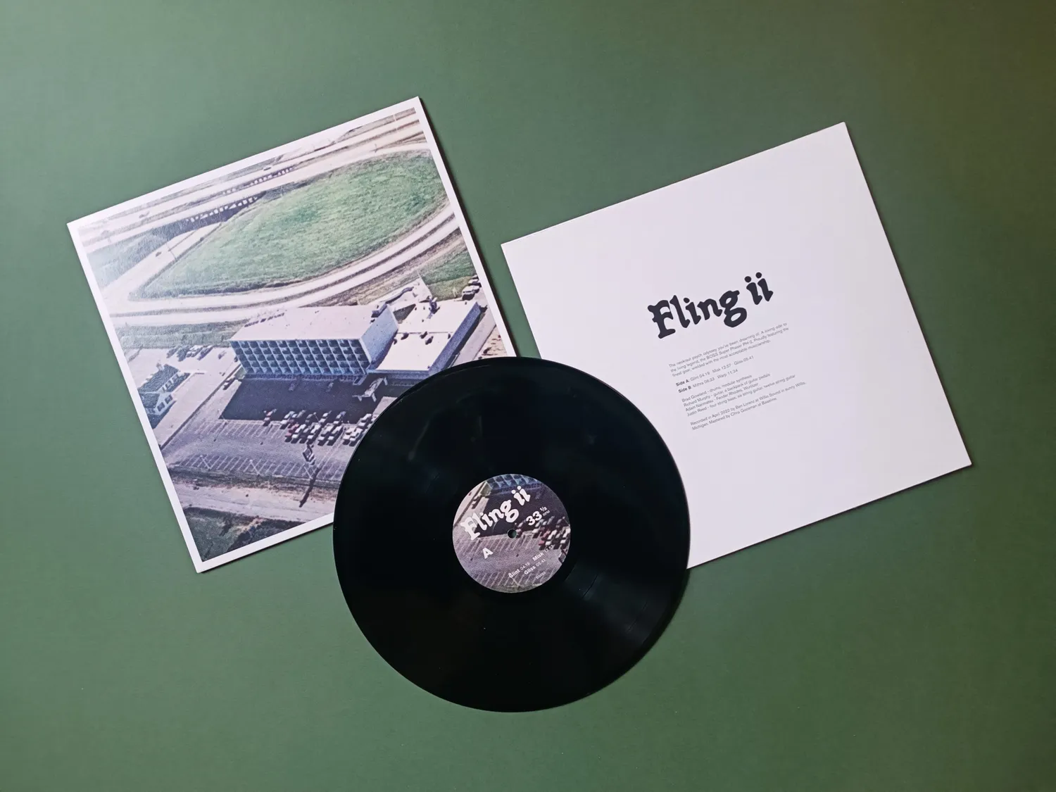 Black Sweat Records Fling ii Fling ii vinile krautrock