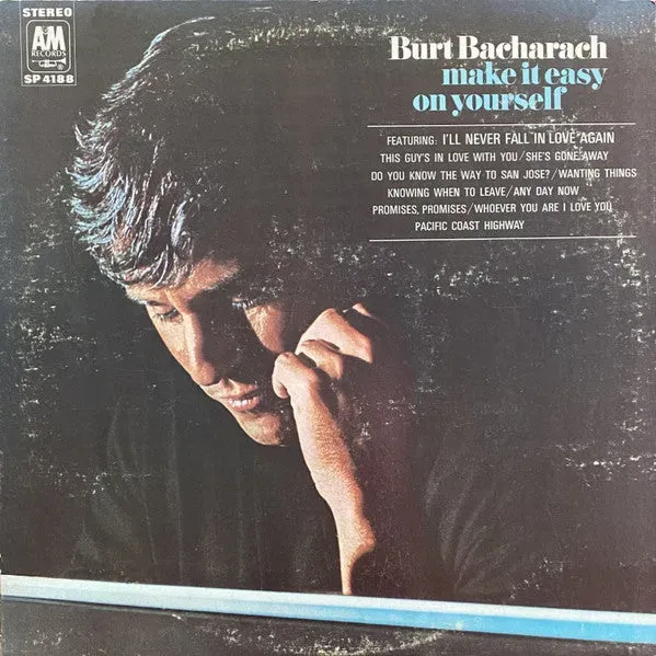 Burt Bacharach Make It Easy On Yourself LP usato VG