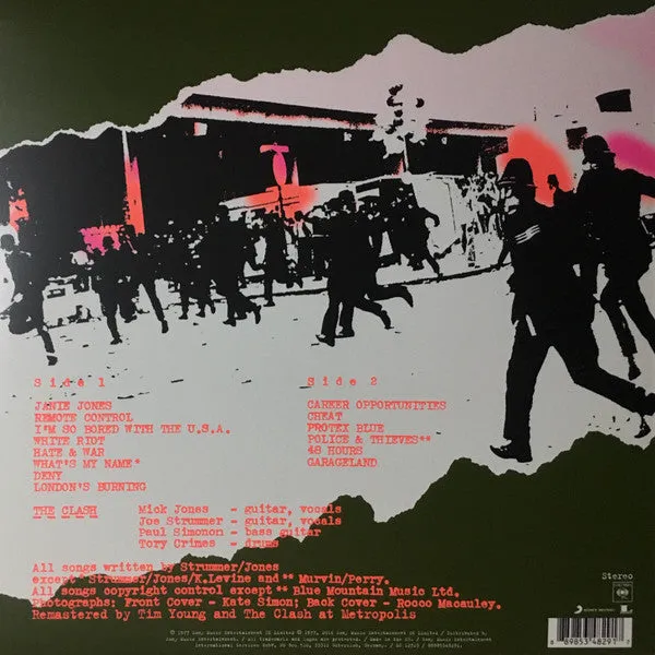 The Clash The Clash vinile LP 180g rimasterizzato