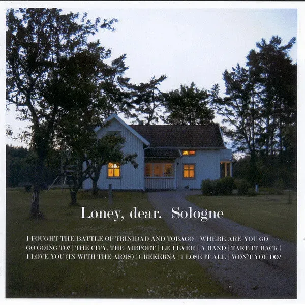 Loney Dear Sologne CD album NM folk rock 2006
