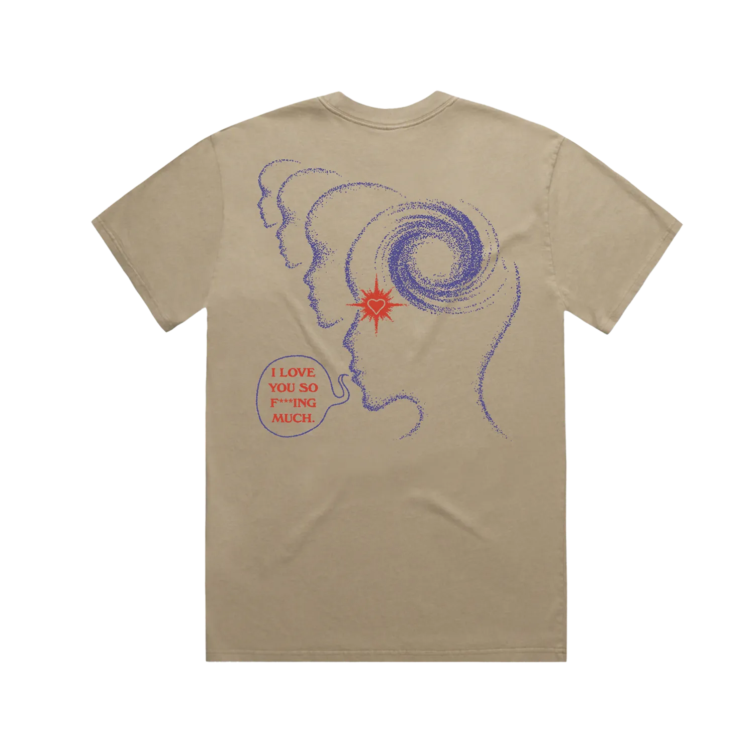 Glass Animals I Love You So Much t-shirt natural tour