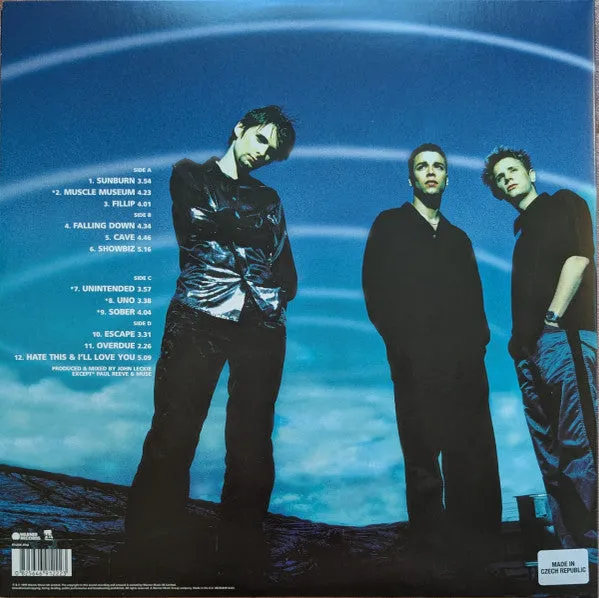 Muse Showbiz doppio vinile ristampa 2025