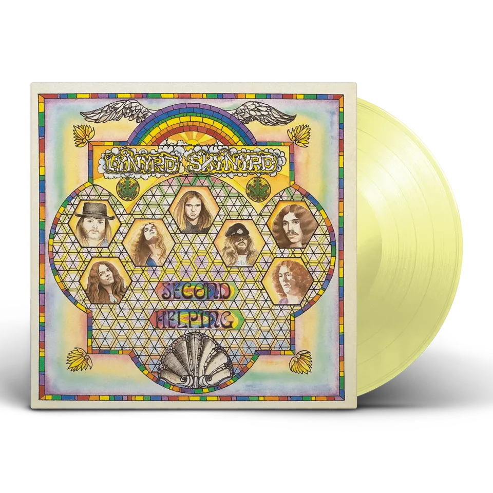 Lynyrd Skynyrd Second Helping LP vinile giallo edizione limitata