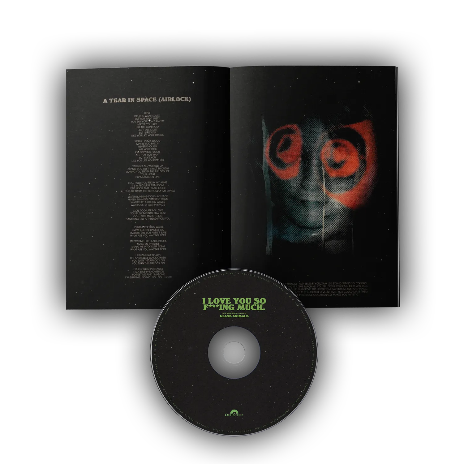 Glass Animals I Love You So F***ing Much CD hardback book