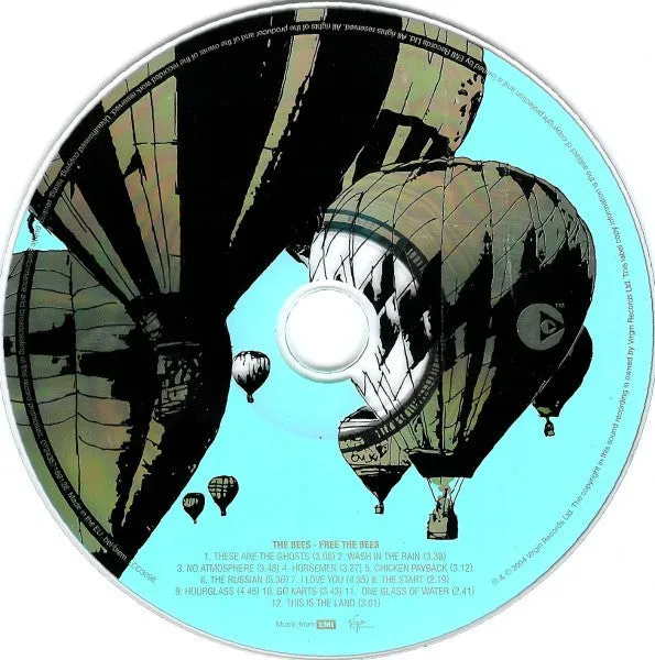 Bees Free The Bees CD album copy protected