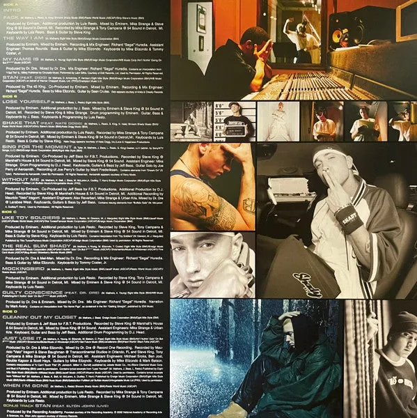Eminem Curtain Call The Hits 2xLP vinile compilation gatefold