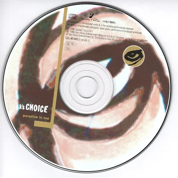 K's Choice Paradise In Me CD album rock 1995