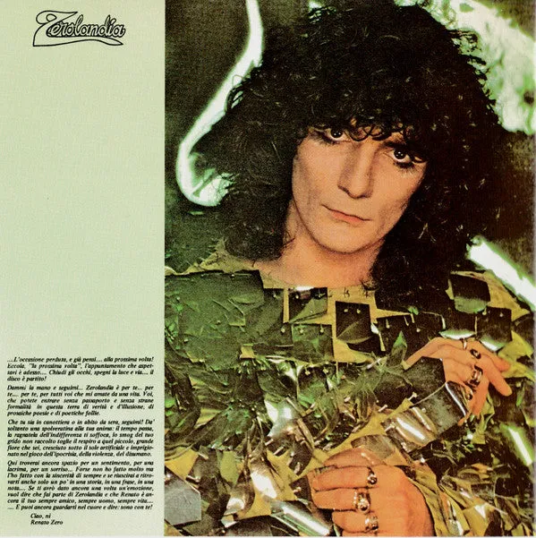 Renato Zero Zerolandia cd album europop