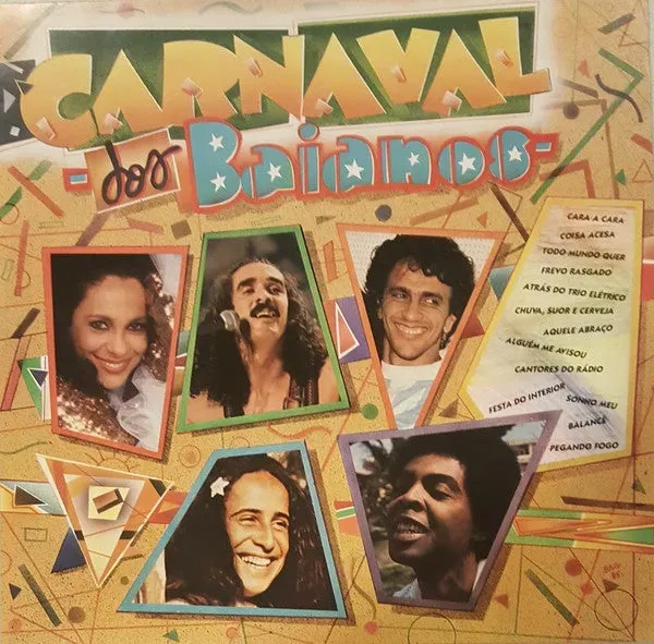Various Carnaval Dos Baianos LP compilation Brasile