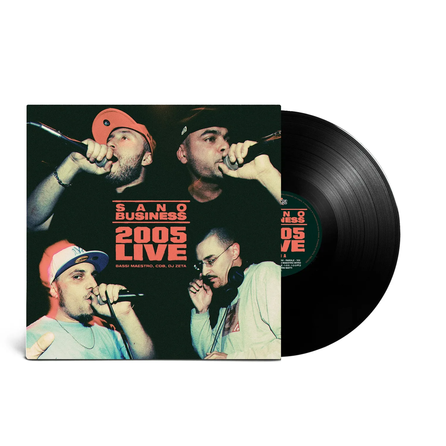 Vibrarecords Sano Business 2005 Live LP edizione limitata 200 copie