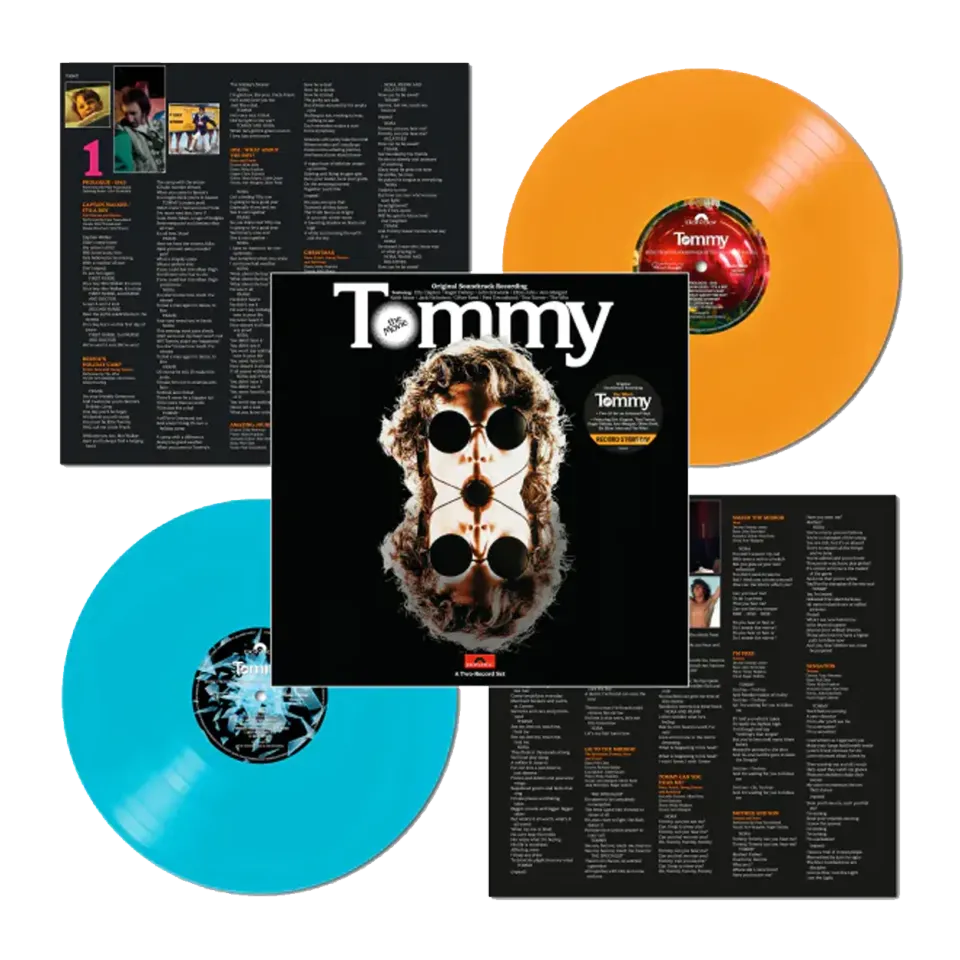 The Who Tommy OST doppio vinile arancio blu RSD25