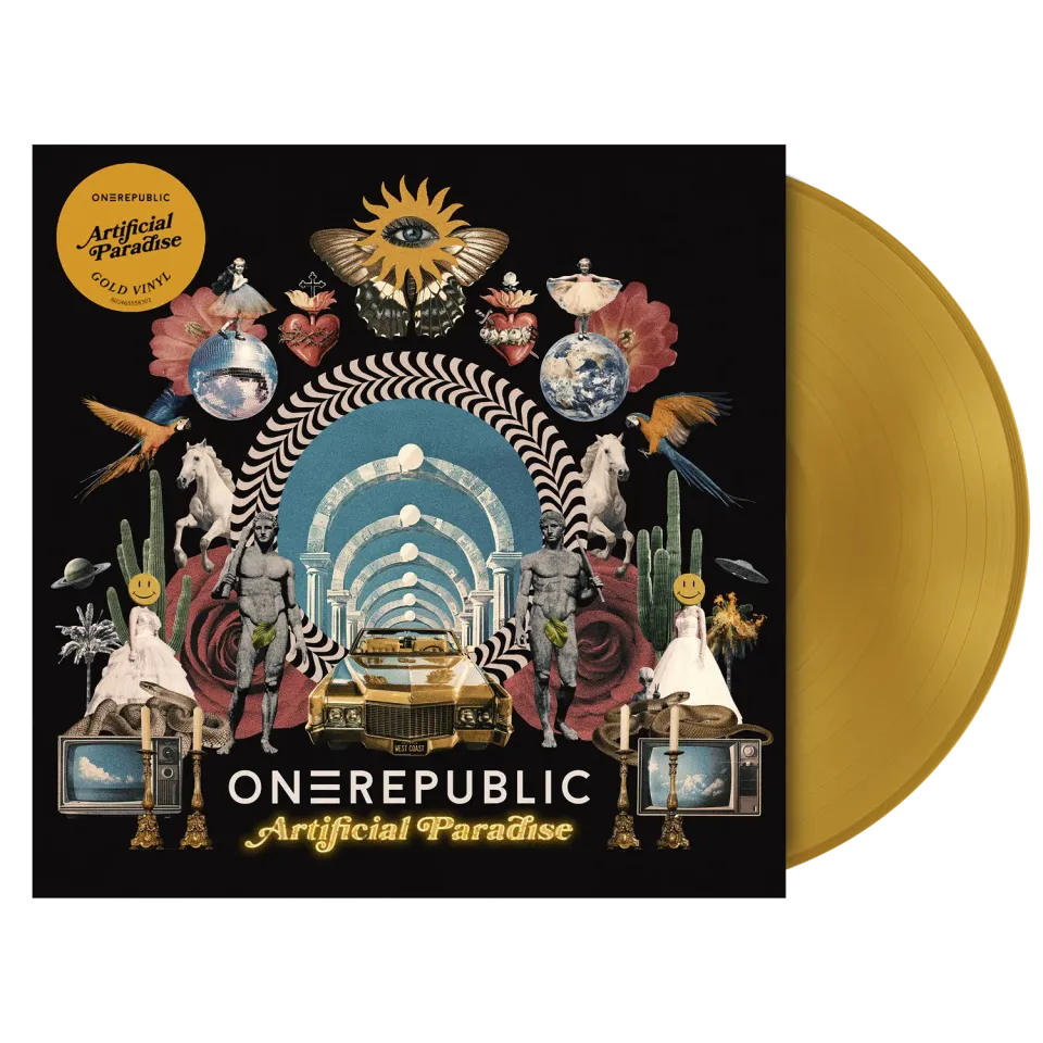 OneRepublic Artificial Paradise vinile LP oro edizione limitata