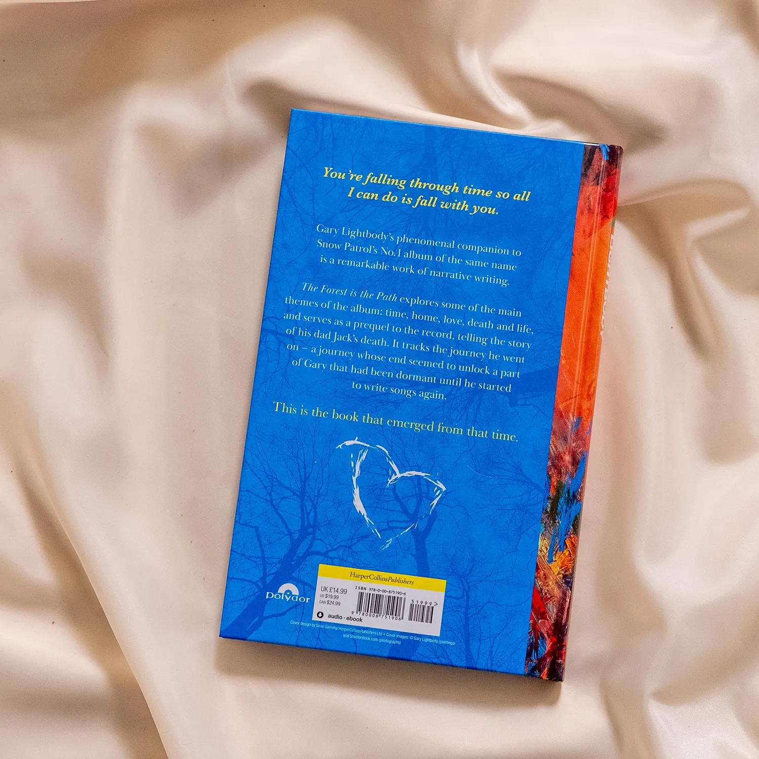 Snow Patrol The Forest is the Path libro copertina rigida