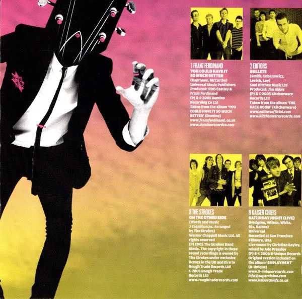 Various The Winners NME Awards 2006 cd compilation usato