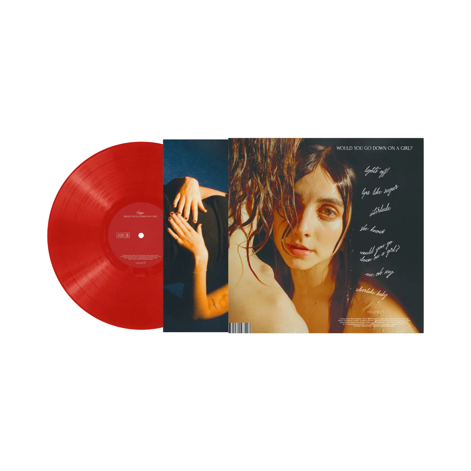 Polydor Déyyess Would You Go Down 12" EP vinile rosso deluxe