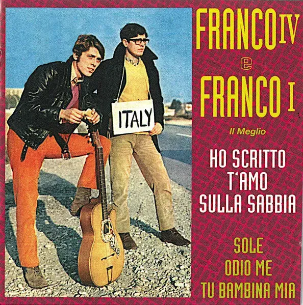 Franco IV Franco I Ho Scritto T'Amo CD compilation 1996