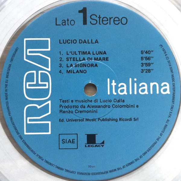 Lucio Dalla omonimo LP + CD ristampa LTD RM