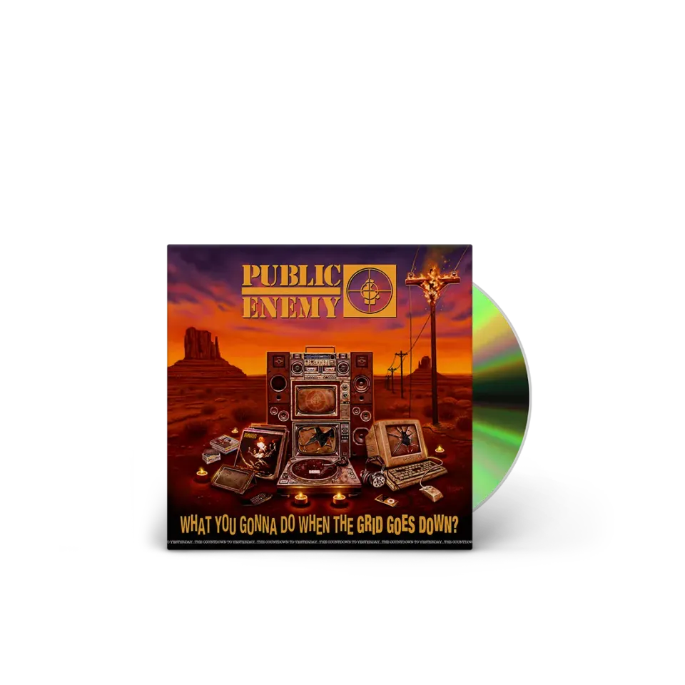 Polydor Records Public Enemy Grid Goes Down CD