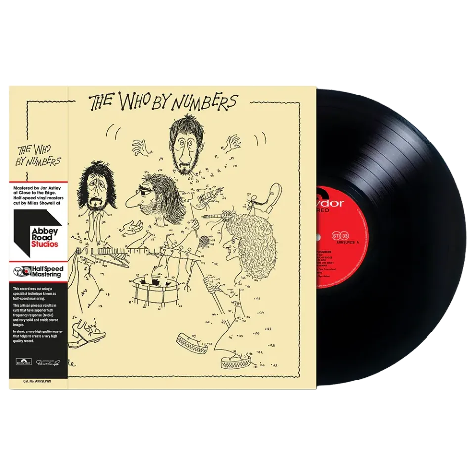 The Who By Numbers vinile LP half-speed 180g obi