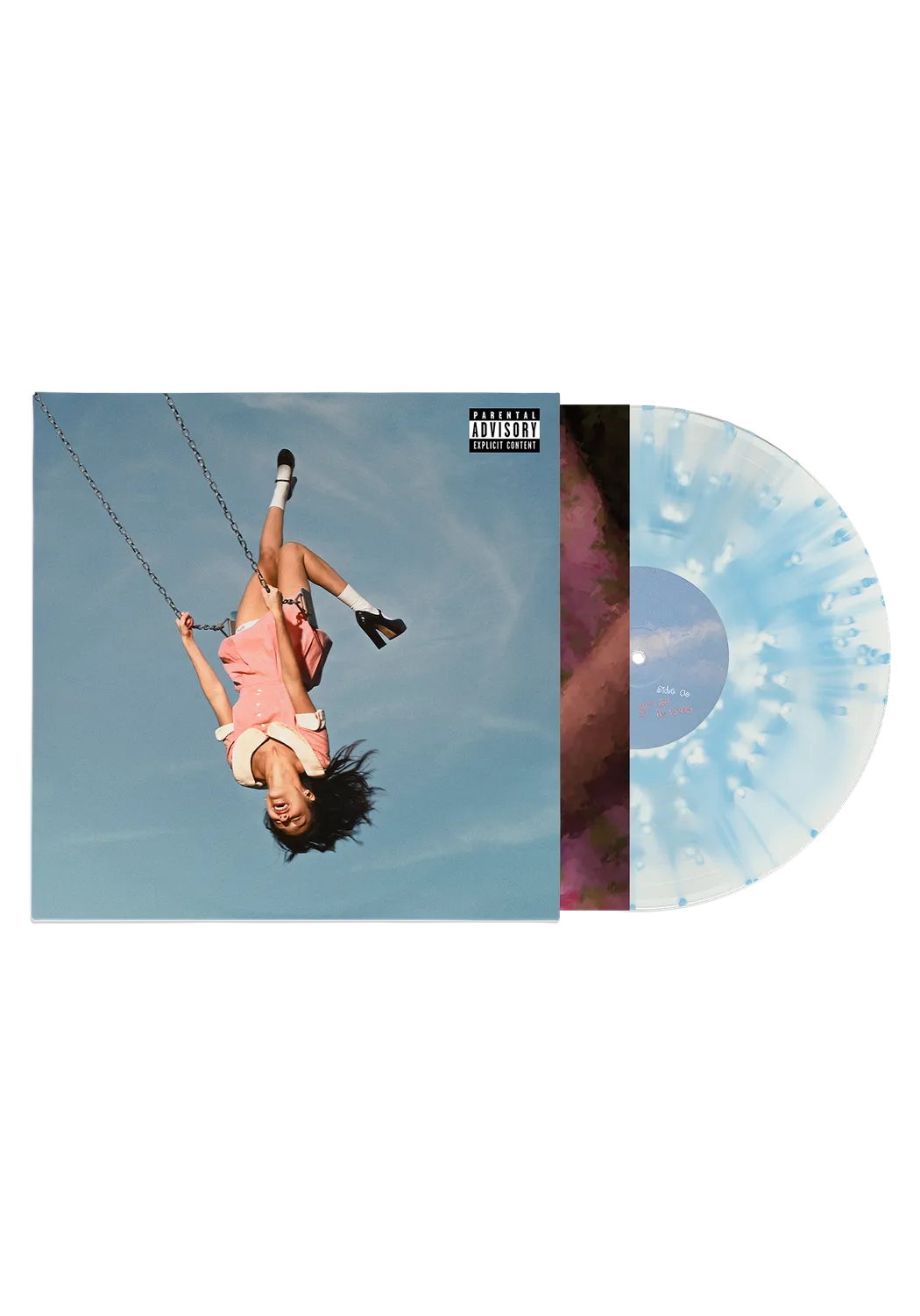Olivia Rodrigo Sad For A Girl vinile blu Static Lover pop-up