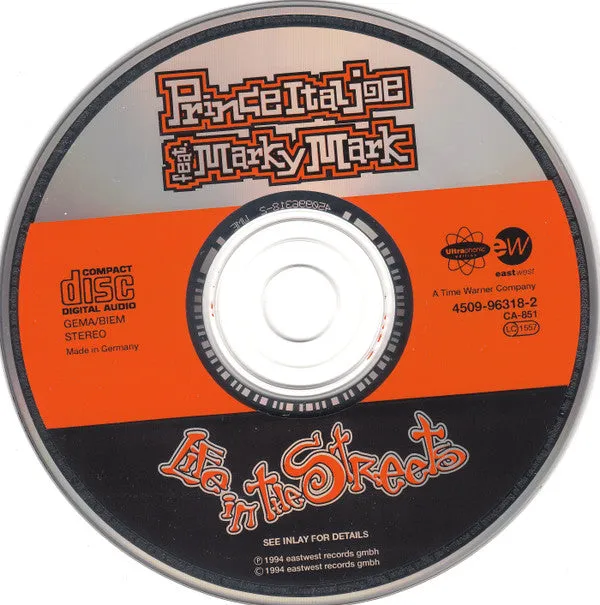 Prince Ital Joe Marky Mark Life In The Streets CD album