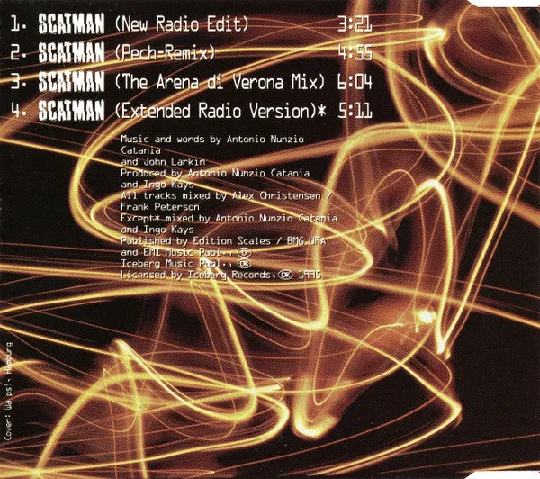Scatman John Scatman Ski-Ba-Bop CD maxi euro house