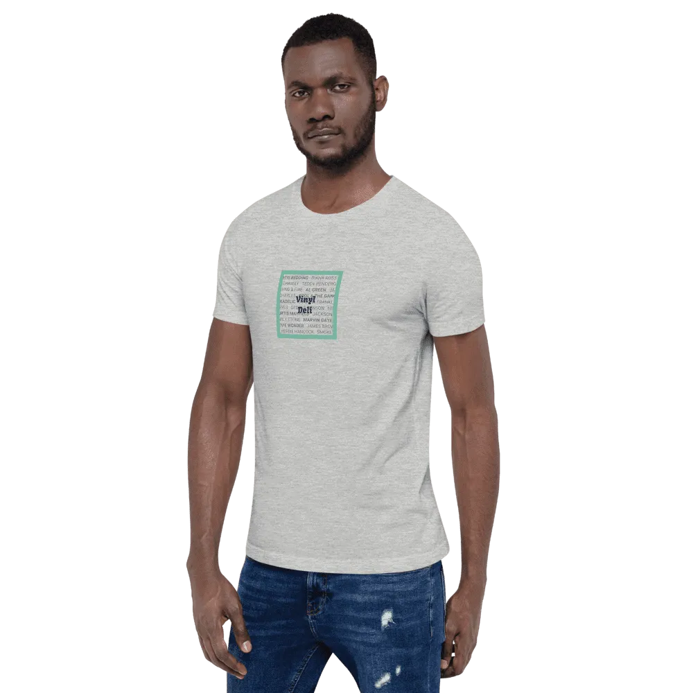 Vinyl Deli Soul Tee maglietta cotone grigio melange