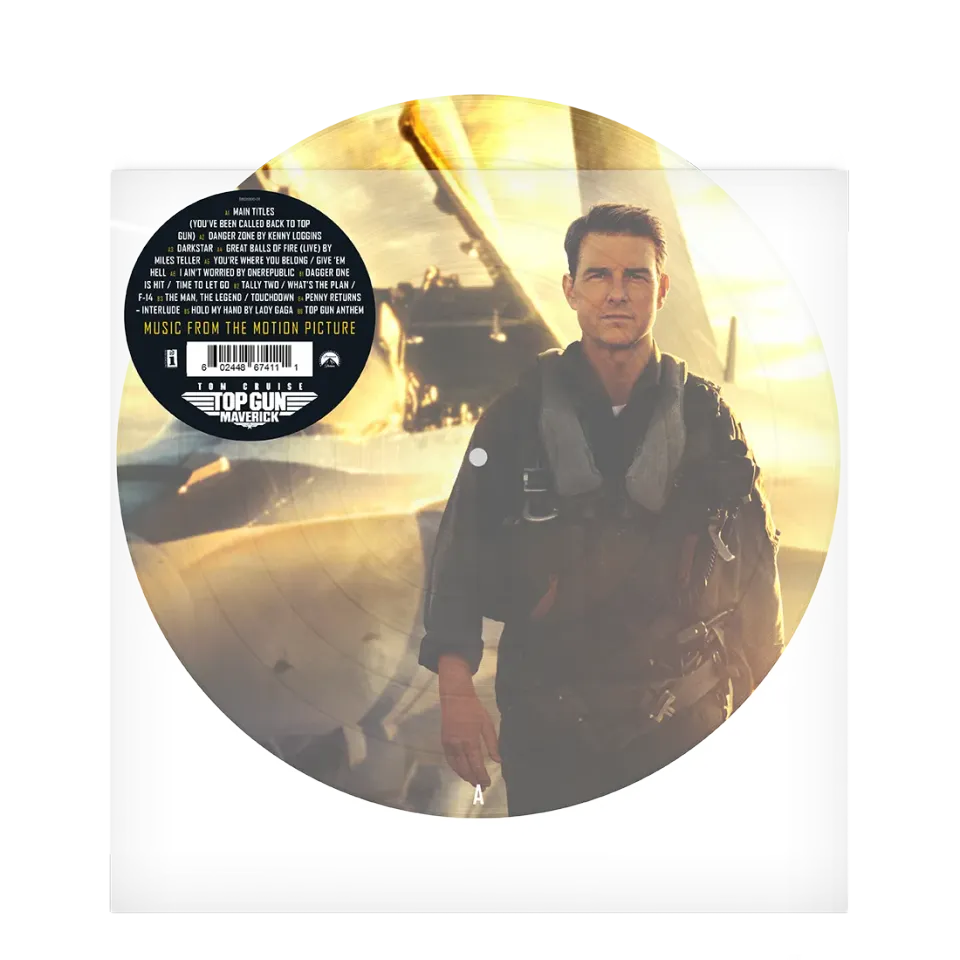 Polydor Top Gun Maverick picture disc vinile LP colonna sonora