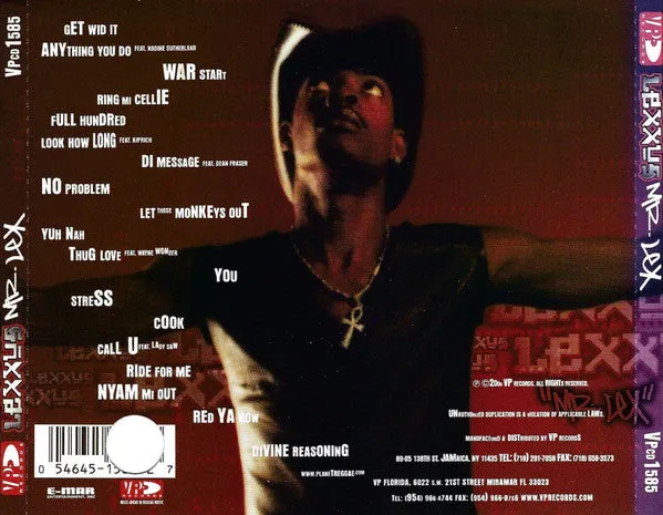 Lexxus Aka Mr. Lex CD album reggae usato VG+