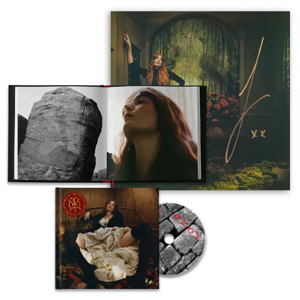 Florence + The Machine Everybody Scream CD Chamber bundle firmato
