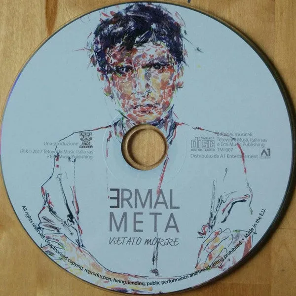 Ermal Meta Vietato Morire 2xCD album pop