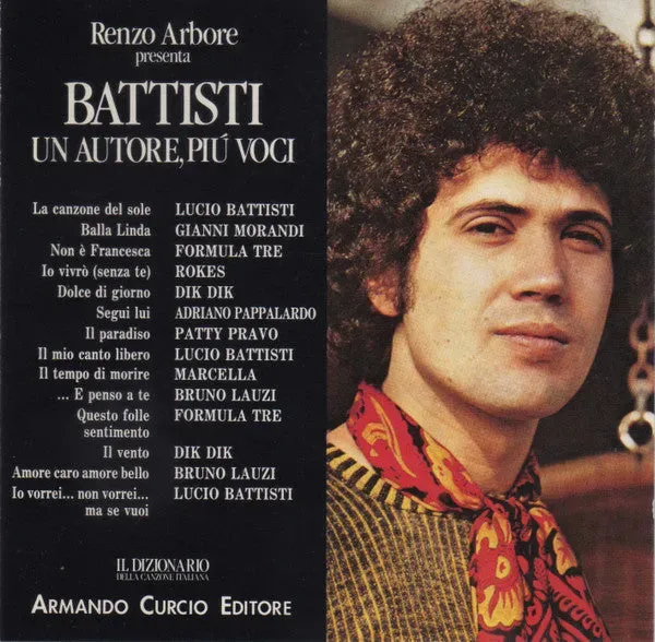 Various Battisti Un Autore Più Voci CD compilation usata