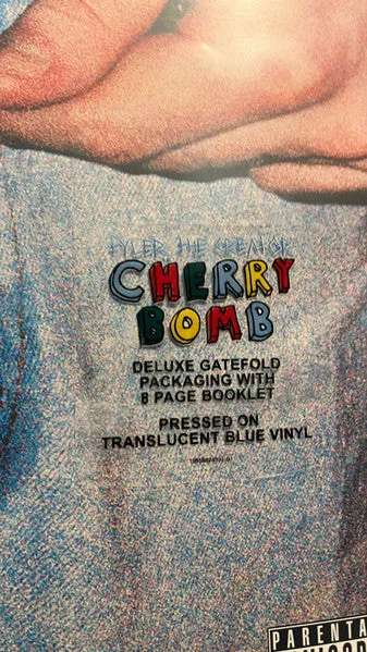 Tyler, The Creator Cherry Bomb doppio vinile blu 2LP deluxe