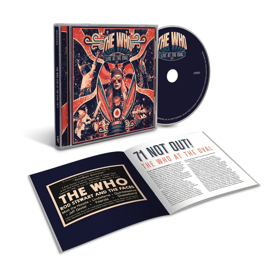 The Who Live At The Oval 1971 CD concerto 15 brani