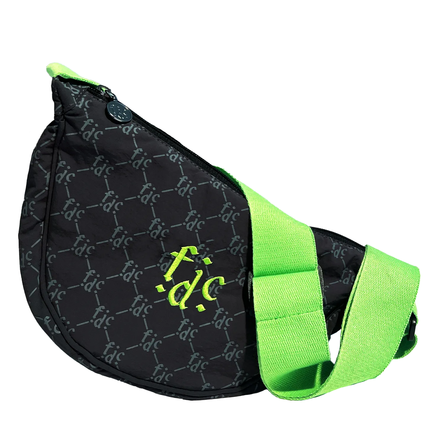 Fontaines D.C. F.D.C. Monogram borsa tracolla nero verde
