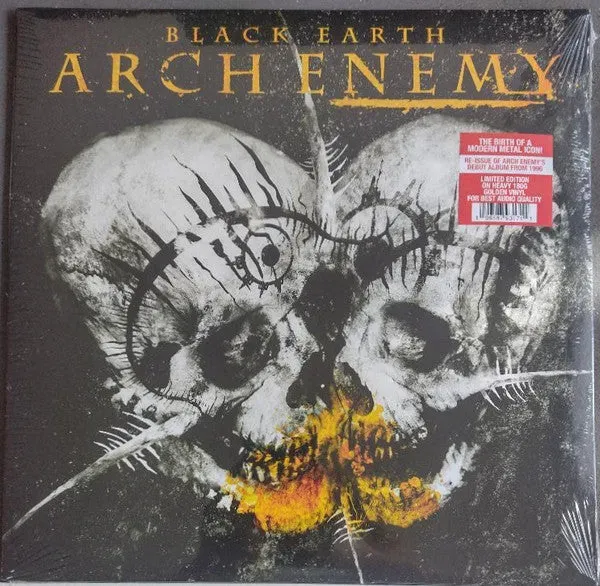 Arch Enemy Black Earth LP vinile oro limitato