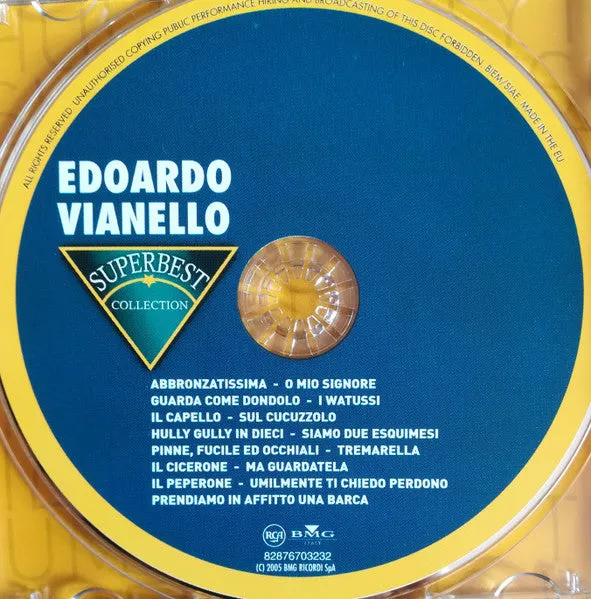 Edoardo Vianello Superbest Collection CD compilation 2005