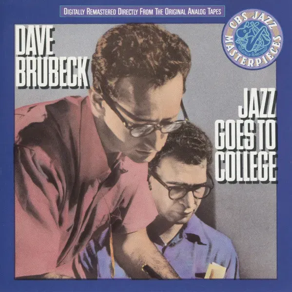 Dave Brubeck Jazz Goes To College LP mono remaster bop NM
