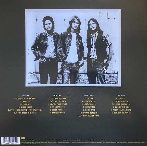 America 50th Anniversary 2xLP vinile raccolta