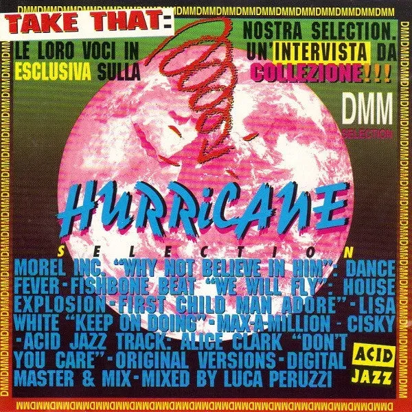Hurricane Selection CD compilation house 1995 mixato