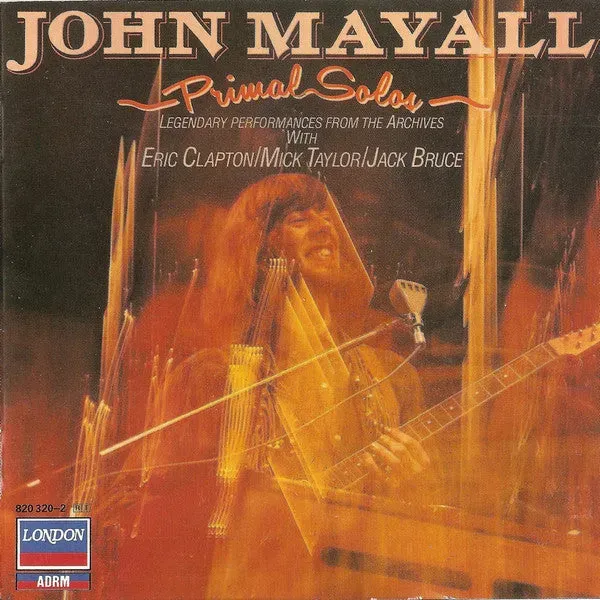 John Mayall Primal Solos CD album rimasterizzato dal vivo