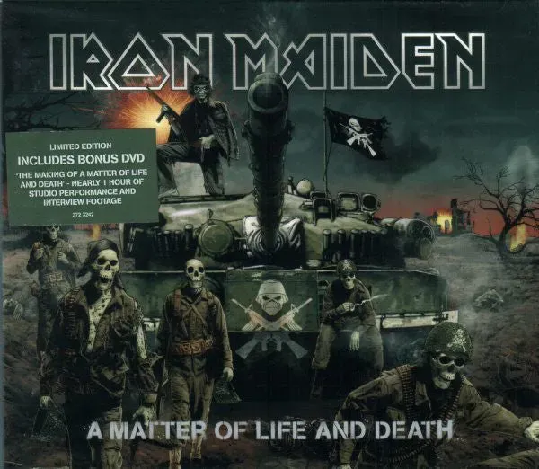 Iron Maiden A Matter Of Life And Death CD+DVD heavy metal