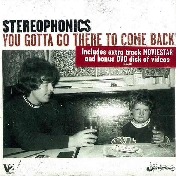 Stereophonics You Gotta Go There To Come Back CD+DVD