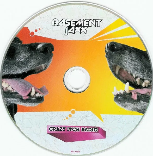 Basement Jaxx Crazy Itch Radio CD con card O